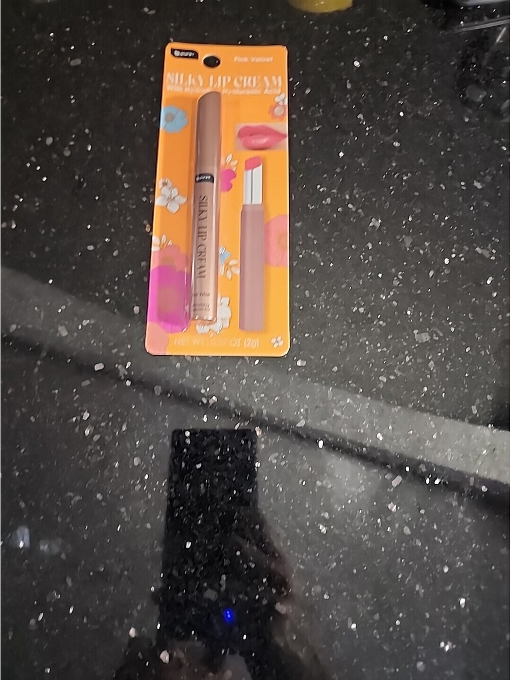 B.Pure Pink velvet Silky Lip Cream with Hydrating Hyaluronic Acid 1 pc